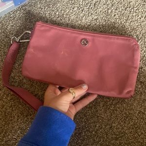 Lulu lemon hand purse